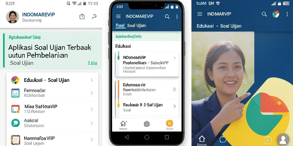 Antarmuka aplikasi INDOMAREVIP yang intuitif dan fungsional.