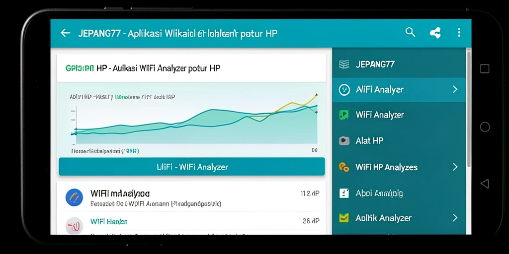 Tampilan antarmuka JEPANG77 yang jelas dan mudah digunakan.