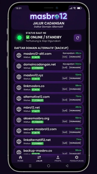 Tampilan link alternatif masbro12