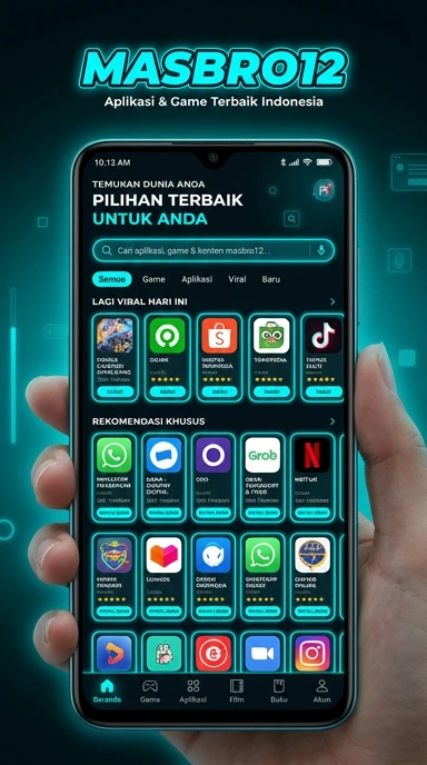 Tampilan katalog aplikasi masbro12